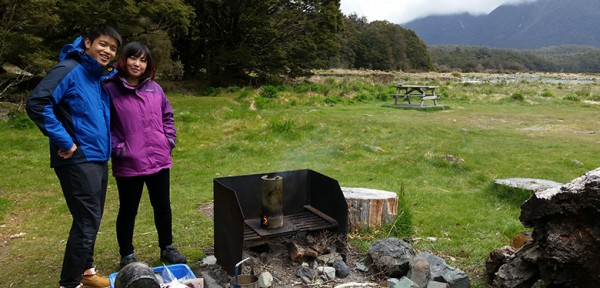 Fiordland hiking 3 wilderness tea Fiordland hiking 3 wilderness tea