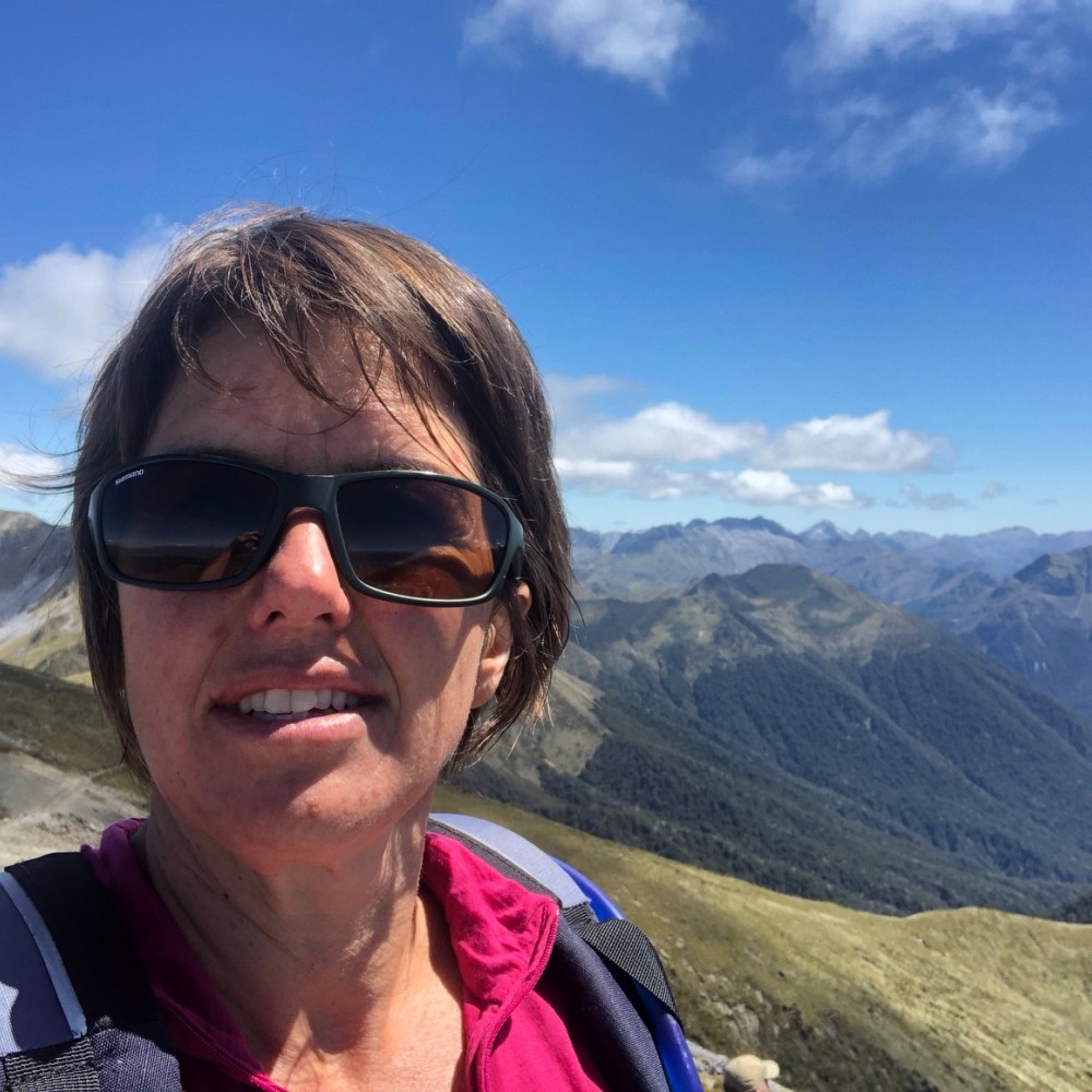 Trips & Tramps owner (and superwoman!) Kate Norris on Kepler Heli Hike